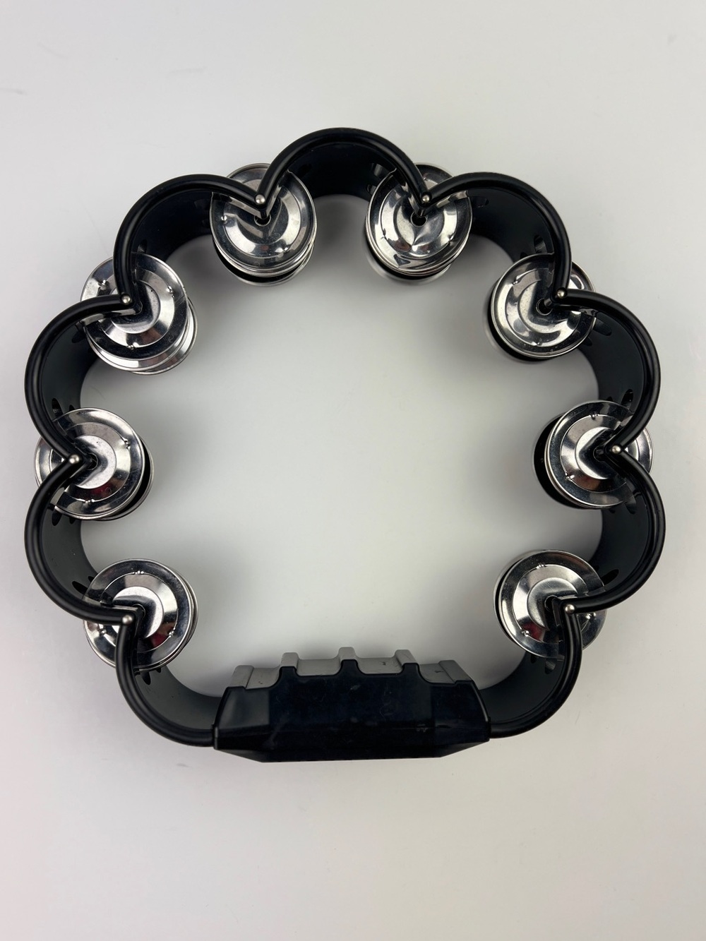 Tambourine For Adults Musical Instrument Hand Jingles Percussion Metal Bells